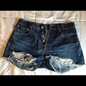 Levi’s 501 High Waisted Shorts